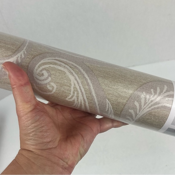 (2)Kenneth James high-end wallpaper double rolls scroll neutral pattern - Picture 11 of 16